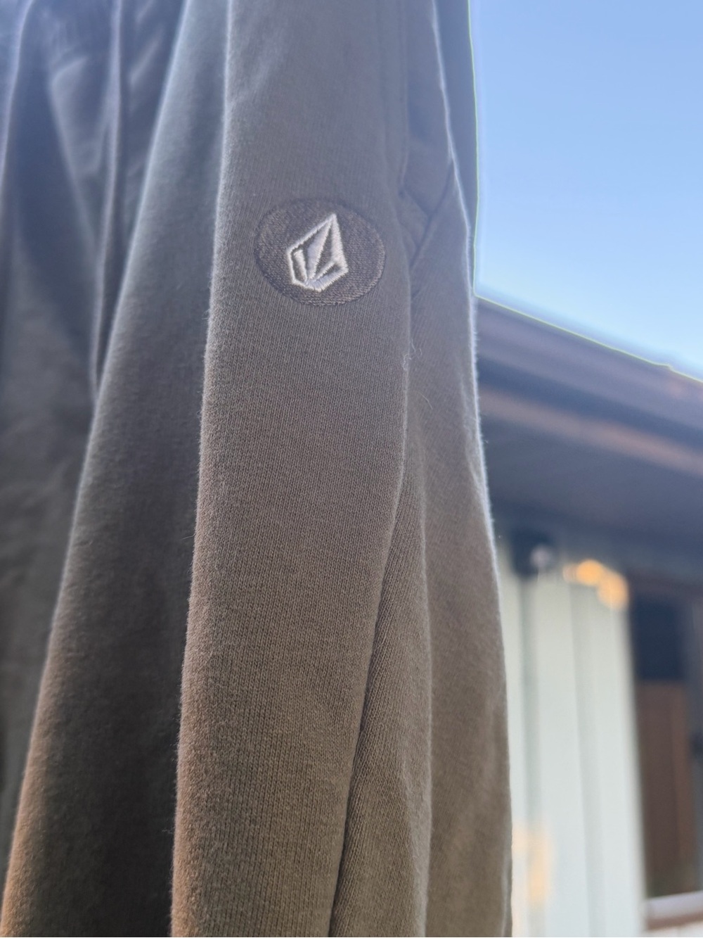 Volcom Men's Brown Logo Knit pants small